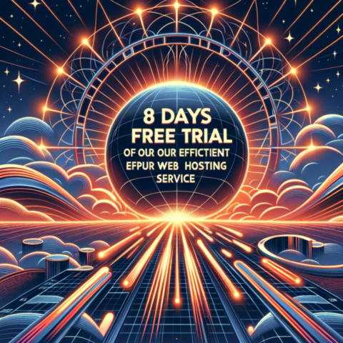 Gratuit de 8 jours de notre hébergement internet